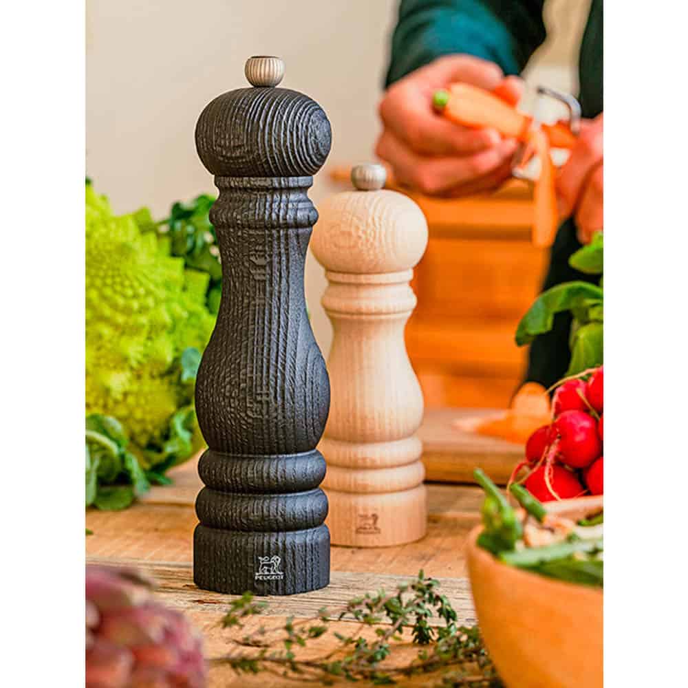 Bộ 2 Lọ Xay Tiêu Muối Peugeot 41854 Gỗ Tự Nhiên