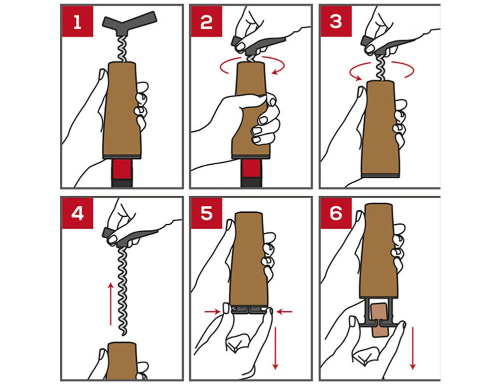 Dụng Cụ Mở Nút Rượu Vang Peugeot Vigne 20057 18cm 