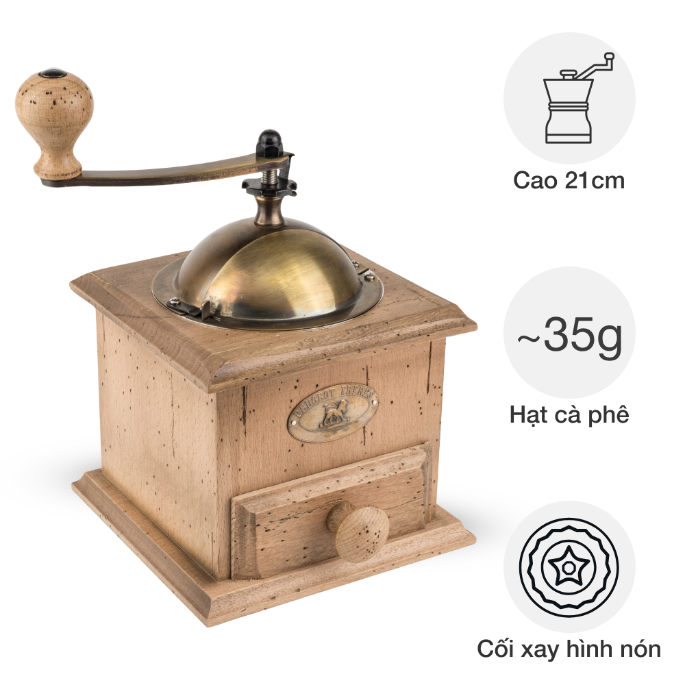 Cối xay cafe thủ công Peugeot 31152 Antique