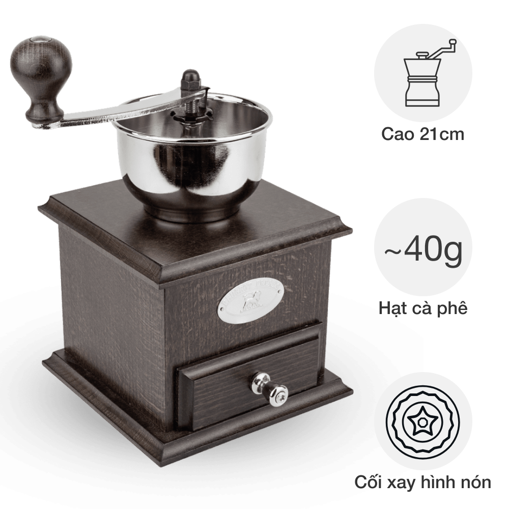 Cối xay cafe thủ công Peugeot Brésil 19401765 21 cm