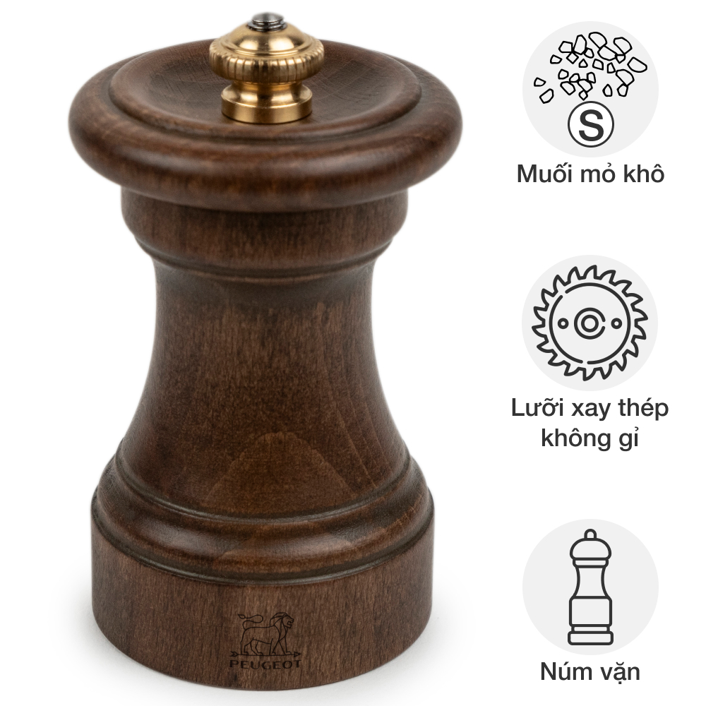 Cối xay muối thủ công Peugeot 44886 Bistro 1874 Limited Edition 10 cm