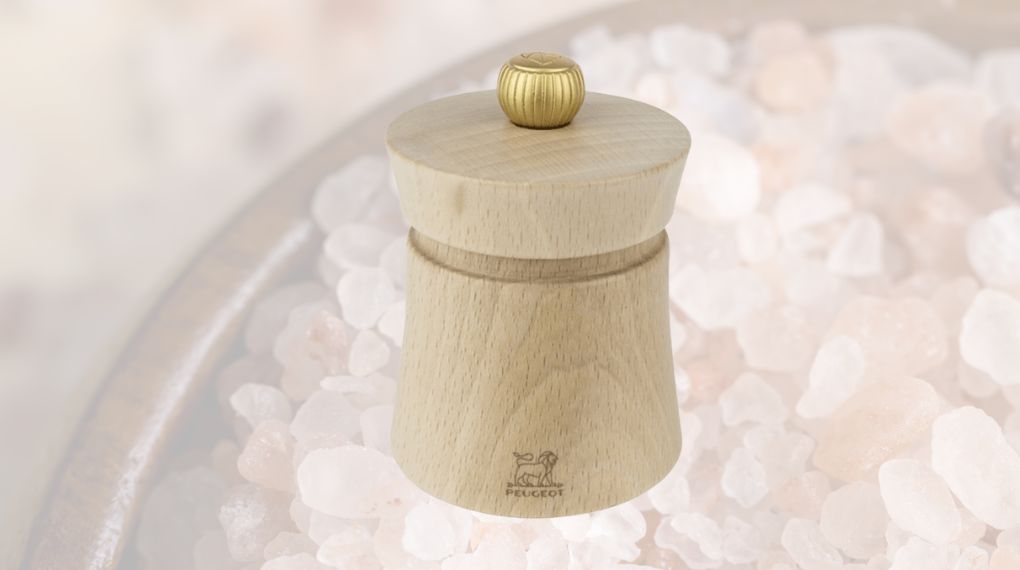 Cối xay muối thủ công Peugeot Baya Natural 8 cm